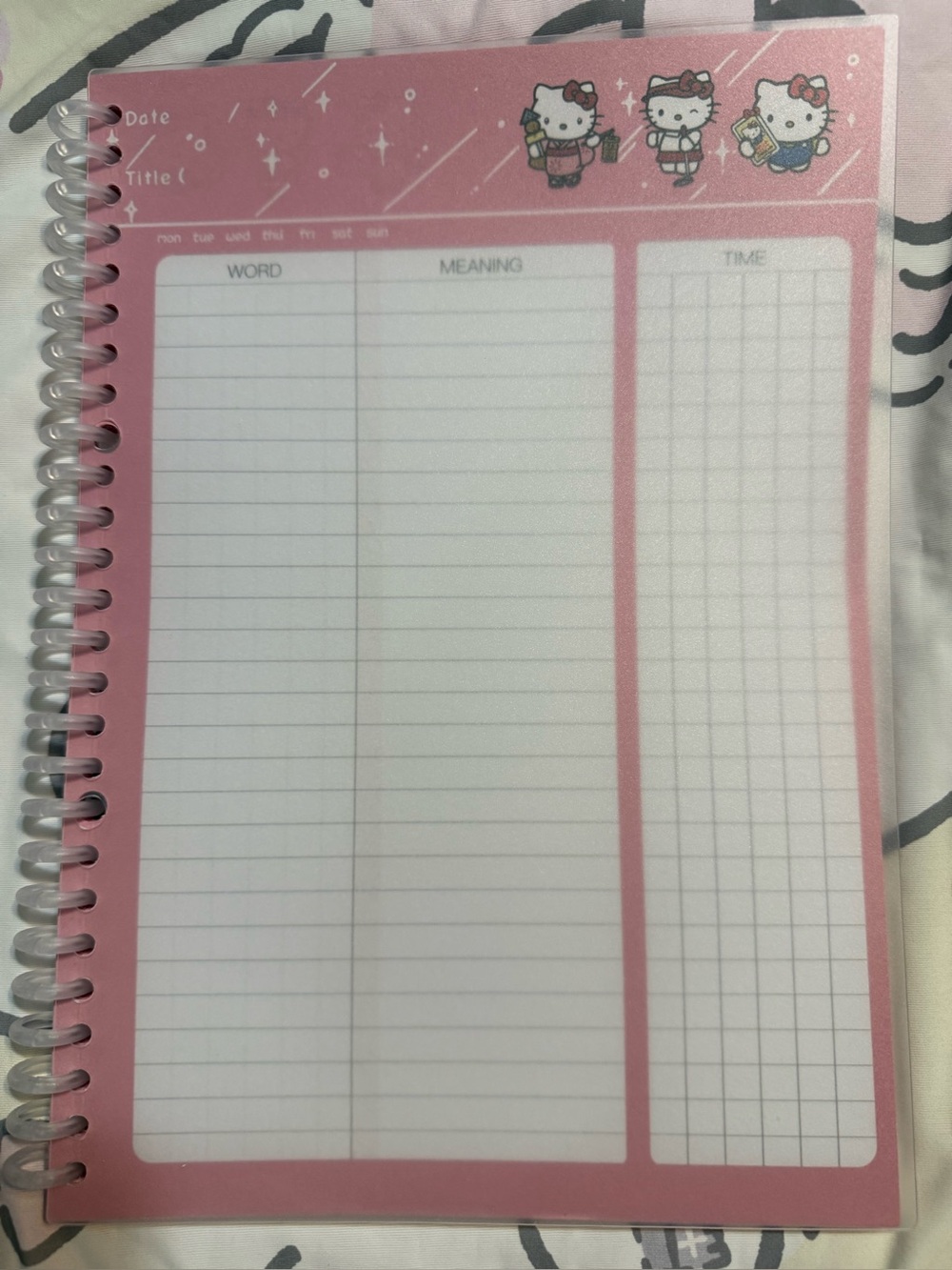🆕 Hello Kitty B5 Notebook